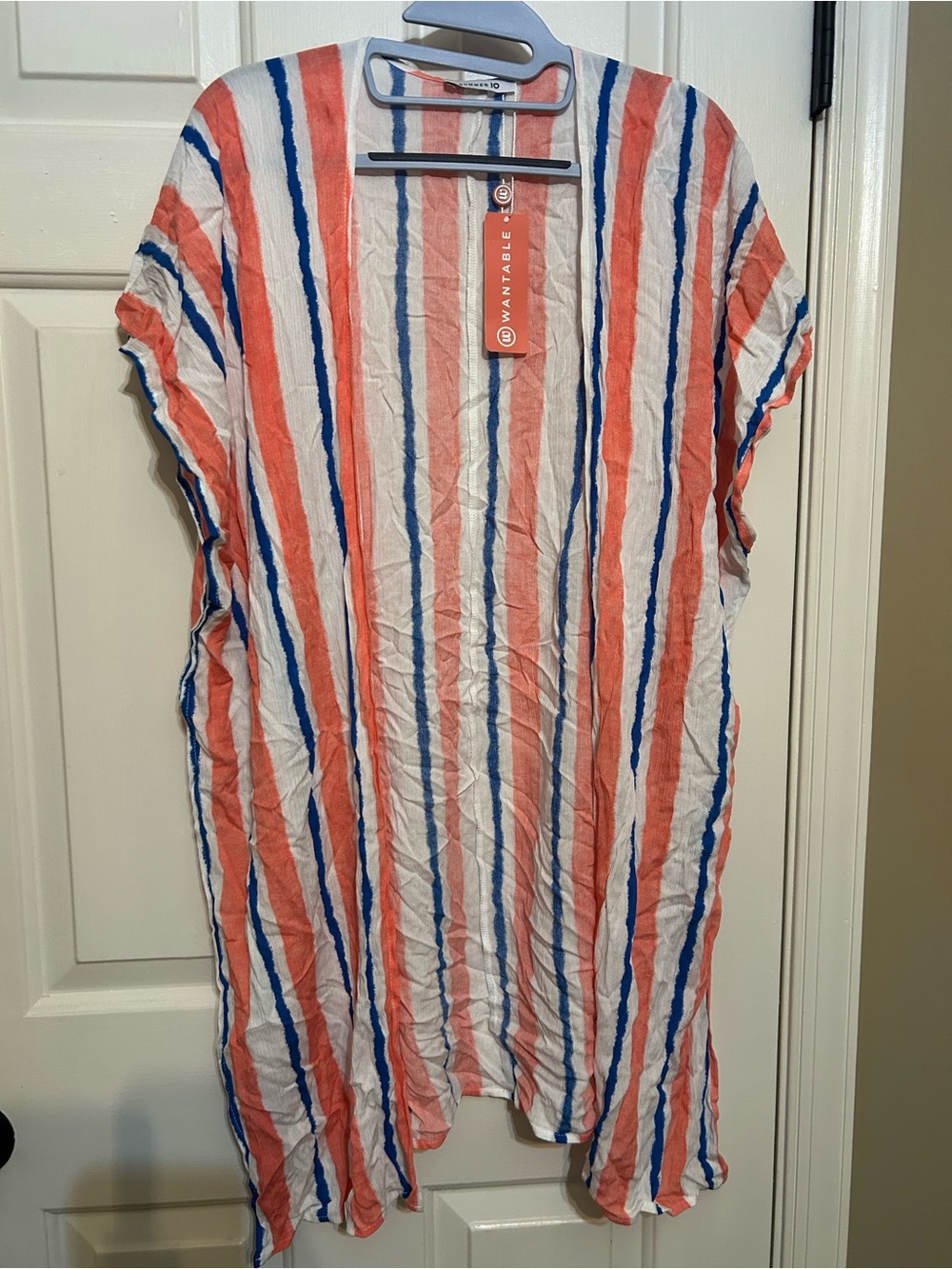 Summer10 beach kimono women’s small. NWT.